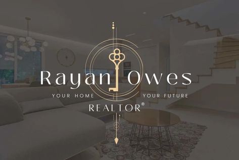 I will create real estate, realtor, interior logo design Realtor Website, Logo Rond, Canva Real Estate, Round Logo Design, Realtor Logo Design, Tree Logo Design, Realtor Branding, House Logo Design, Coloured Background