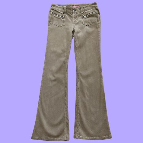 Y2k Fashion, Low Rise, Flare Pants, 90s Fashion, Vintage Outfits, Vintage Fashion, Pants, Clothes