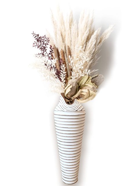 Extra Large Floor Vase, Vase Pampas, Tall White Vase, Large White Vase, Tall Vase Decor, Vase Floor, Tall Floor Vase, Big Vase, Pampas Grass Vase