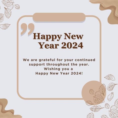 60 Happy New Year 2024 Wishes for Clients and Customers - iPhone2Lovely Happy New Year 2024 Wish, Happy New Year 2024 Images, 2024 Wishes, Happy New Year Pictures, Festival Wishes, Birthday Captions Instagram, New Year Message, New Year Pictures, Birthday Captions