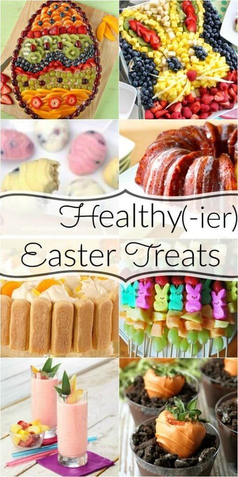 Healthy Easter Dessert, Healthy Easter Treats, Healthy Easter Recipes, Sugary Treats, Easter Food Appetizers, Dash Diet Recipes, Easter Appetizers, Healthy Easter, Easter Snacks