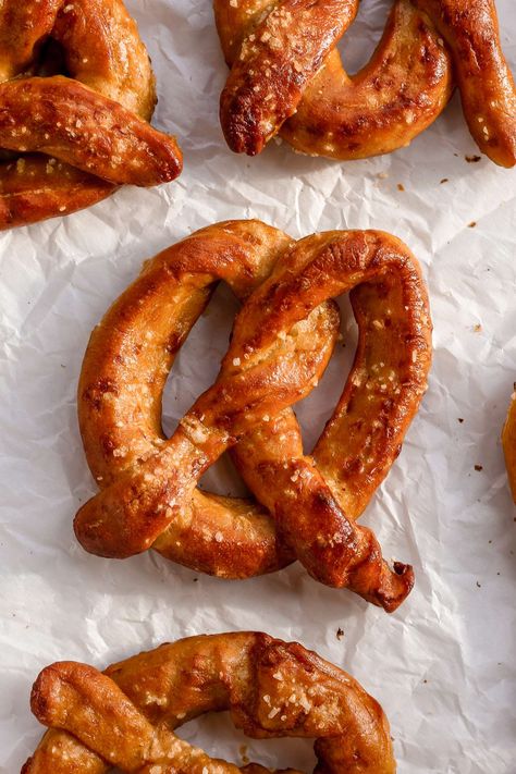 Make these sourdough buffalo wing pretzels mini or large, and serve them at your next party. These cheesy hot buffalo pretzels make the perfect football game day snack. Buffalo Pretzels, Pretzel Dough, Pretzel Shape, Game Day Appetizers, Homemade Ranch, Game Day Snacks, Buffalo Sauce, Buffalo Wings, Sharp Cheddar Cheese