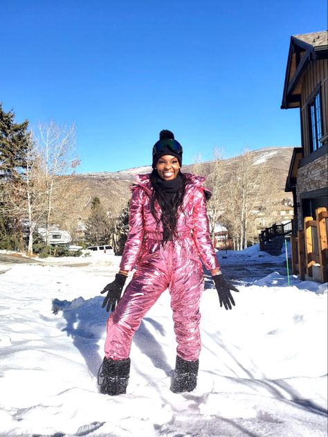 Black Girls Ski. Winter Trip 2021 . Avon Colorado. Denver Colorado Winter Outfits Black Women, Colorado Outfit Winter Black Women, Aspen Black Girls Trip, Ski Resort Aesthetic Outfits, Denver Colorado Outfits Winter, Snowsuit Outfit Black Women, Ski Trip Outfit Black Women, Denver Colorado Winter Outfits, Snow Outfits For Black Women