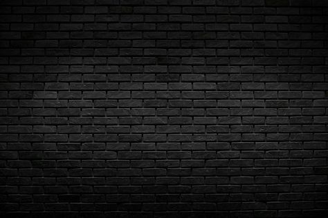 Dark Brick Wallpaper, Brick Background Wallpapers, Background Landscape Black, Black Wallpaper Landscape, Dark Background Landscape, Black Wall Wallpaper, Black Bedroom Wallpaper, Black Brick Background, Break Background