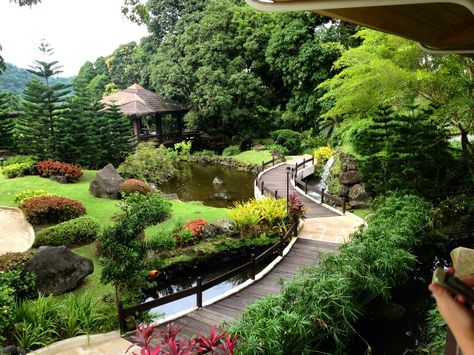 The Country Club at Tagaytay Highlands Tagaytay Highlands, Beautiful Philippines, Highlands Wedding, Tagaytay, Quezon City, Pacific Ocean, Yard Landscaping, Garden Bridge, Country Club