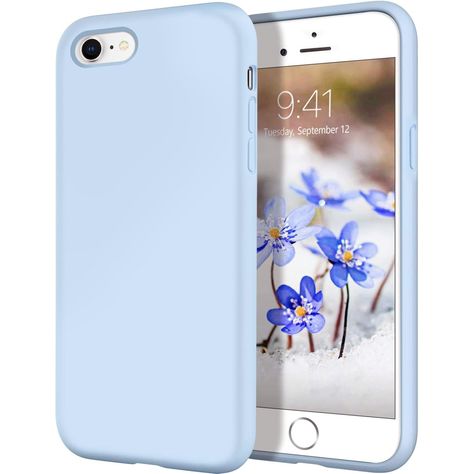 iPhone SE Series Silicone Case CAN WORK with Qi wireless charging. Compatible: iPhone SE 2022, iPhone SE 2020, iPhone 7, iPhone 8 [ Material]: Liquid silicone rubber. Upgraded Thickness: 2.3 mm. (Normal just 1.8 mm). The surface layer is smooth like baby skin. Anti-fingerprint,scratch-resistant performance, drop protection [ Full Body Protection]: Inner designed with a microfiber cushion, protect your iPhone gently. 1mm lip outer design, raises above the screen slightly, protect your iPhone scre Iphone Se Phone Cases, Liquid Silicone Rubber, Outer Design, Iphone Se Case, Iphone Screen, Face Down, Silicone Rubber, Baby Skin, Silicon Case