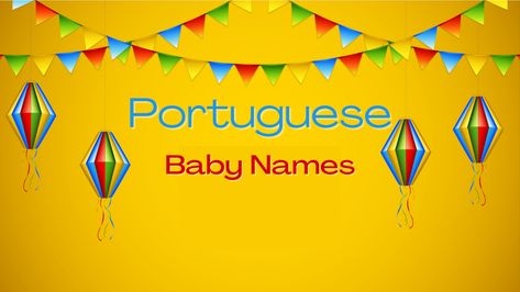 Portuguese parents have a wide selection of baby names from which to choose. This list of Portuguese baby names offers a variety of options for both boys and girls. Take a look! #babynames #boynames #girlnames Portuguese Baby Names, Portuguese Names, Feminine Names, Unique Girl Names, Unisex Name, Gender Neutral Names, Parenting Inspiration, Baby Names And Meanings