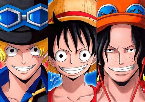 Brothers Forever ASL Luffy Ace, One Piece Fairy Tail, Lightning Logo, Ace Sabo Luffy, One Piece Photos, Ace And Luffy, One Piece Cartoon, One Piece Ace, Nami One Piece