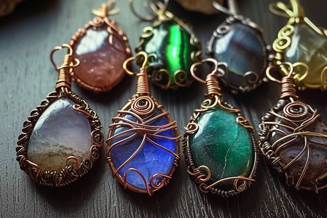 Simple Wire Wrapping Tips and Techniques For Beginners Simple Wire Wrapping, Wrapping Tips, Bent Nose, Wire Wrap Cabochon, Flat Nose, Tile Saw, Rock Hounding, Saws, Rocks And Minerals