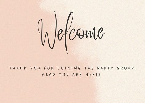 Welcome Scentsy Welcome To The Group, Welcome To The Party Scentsy, Scentsy Welcome To The Party, Online Party Games, Welcome To The Group, Scentsy Consultant Ideas, Scentsy Party, Online Parties, Scentsy Consultant