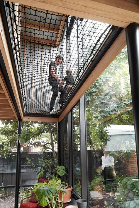 Vertical Circulation, Concrete And Wood, Melbourne Home, 1920s House, Bungalow Renovation, Scandinavian Apartment, Cottage Renovation, Melbourne House, Japanese Architecture