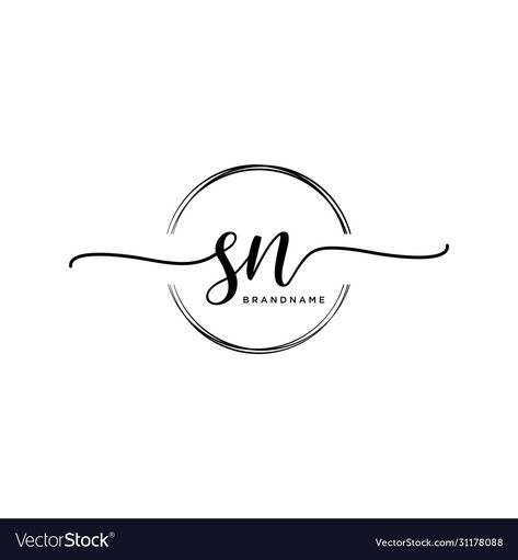 Logo With Circle, Handwriting Logo, Circle Template, Business Company, Beauty Business, Wedding Beauty, Photography Wedding, Design Logo, Handwriting