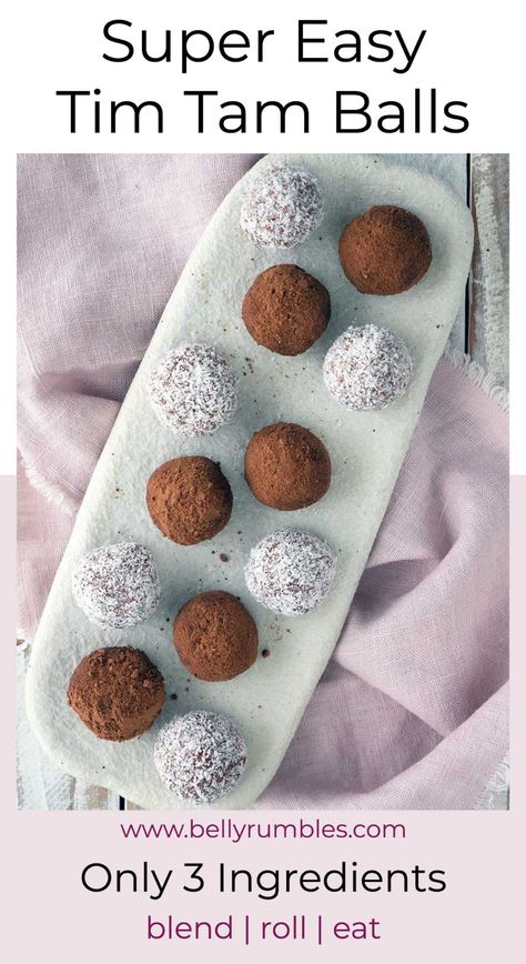 Homemade Truffles, Three Ingredient Recipes, Biscuit Sandwich, Oreo Balls, Cooking Cookies, Tim Tam, Chocolate Malt, Australia Food, Oreo Truffles