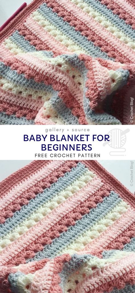 Crochet Baby Blankets, Baby Blanket Crochet Pattern Easy, Easy Blanket, Crocheted Baby Blanket, Crochet Baby Blanket Free Pattern, Crochet Blanket Pattern Easy, Easy Crochet Baby Blanket, Crochet For Beginners Blanket, Crochet Blanket Designs