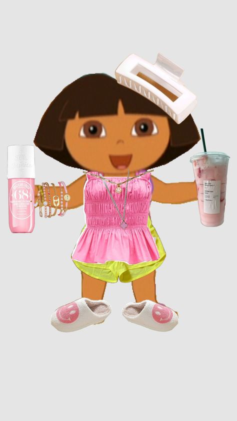 Dora is joining the Preppy cult 💅💅💅 Old Preppy, Preppy Baddie, Dora The Explorer, The Lorax, 4 Life, Aesthetic Girl, Funny Stuff, Sun, Funny