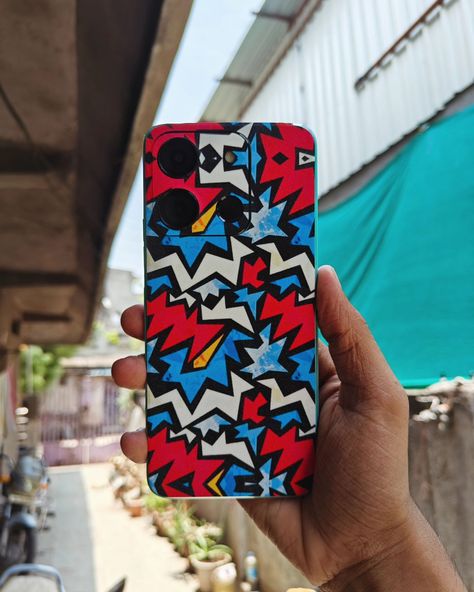 Abstract Mobile Skin Wrap 🔥 #mobileskinsinindia #mobileskins #mobileskin #mobilewrap #mobilewrapping Mobile Skin, Skin, On Instagram, Quick Saves, Instagram