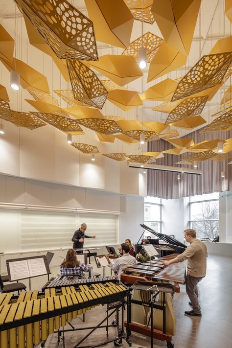 What feelings sound like. practice, studio, songs, room, spaces, stage, students, Broadway, quotes Music Classroom Design, Elementary Music Classroom Setup, Music Building, Choir Room, Music Room Design, Music Classroom Decor, Classroom Interior, School Interior, University Of Iowa