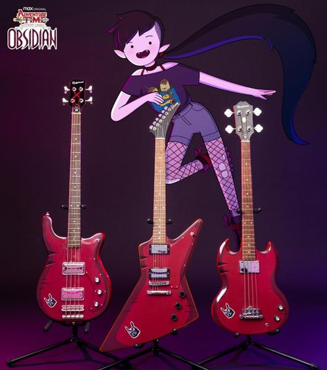 Marceline Icon, Bass And Guitar, Marceline And Bubblegum, Marceline The Vampire Queen, Adventure Time Marceline, Guitar Obsession, Vampire Queen, Horror Movie Art, Adventure Time Art