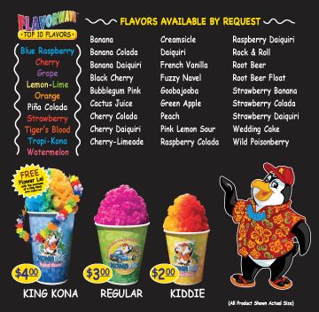 Shave Ice Syrup Recipe, Sno Cone Syrup, Homemade Snow Cones, Shaved Ice Recipe, Hawaiian Ice, Snow Cones Recipes, Banana Colada, Shaved Ice Syrup, Strawberry Colada