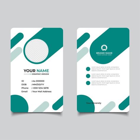 Company Id Card Design, Afghan Food, Id Card Design, Identity Card Design, Frames Design Graphic, Award Design, Frames Design, Digital Advertising Design, Company Id