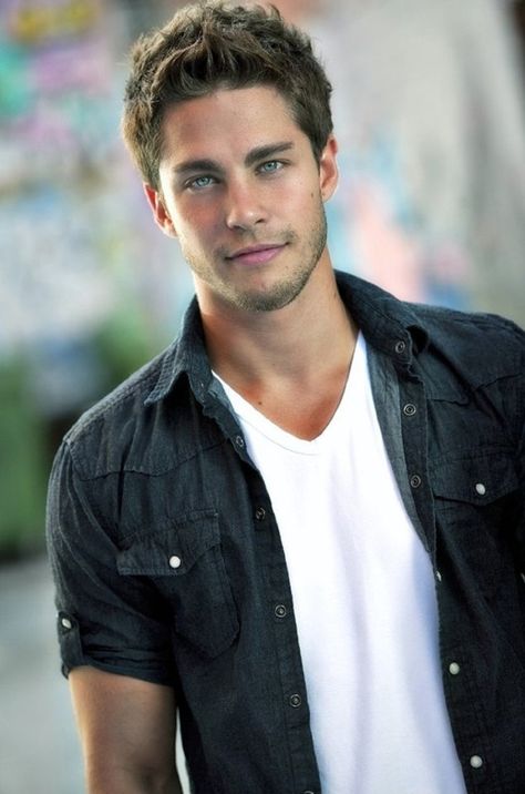 Dean Geyer, Man Crush Monday, Western Denim Shirt, Blonde Guys, It Movie Cast, Mens Hairstyles Short, Hot Actors, Dream Guy, Character Development