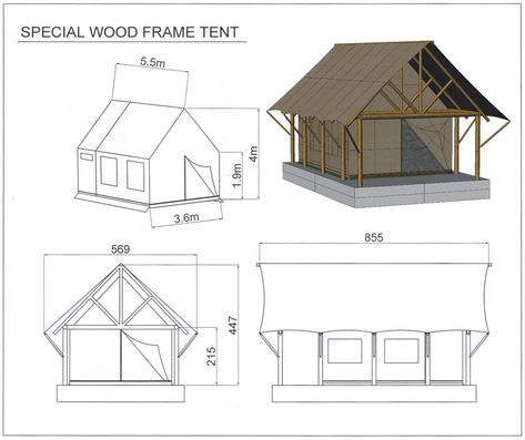 Wood Wall Tent Frame Camping Tent Decorations, Wooden Tent, Tent Hacks, Tent Platform, Tent Living, Glamping Tent, Wall Tent, Glamping Resorts, Best Tents For Camping