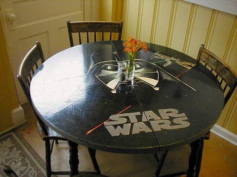 Star Wars Furniture, Star Wars Kitchen, Star Wars Bedroom, Star Wars Room, Star Wars Decor, Star Wars Love, Cool Stuff, Interior Exterior, Home Furniture