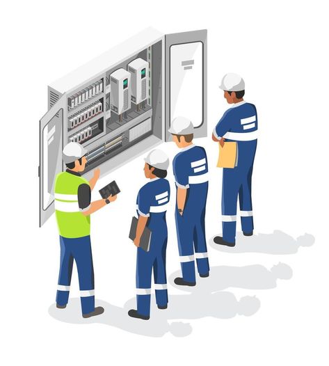 plc controller machine system box training technicians engineering service maintenance programmable logic controller in factory and production line isometric isolated Programmable Logic Controller, Control Engineering, Systems Engineering, Production Line, Cityscape Photos, Logo Banners, Background Banner, Vector Logo, Logic