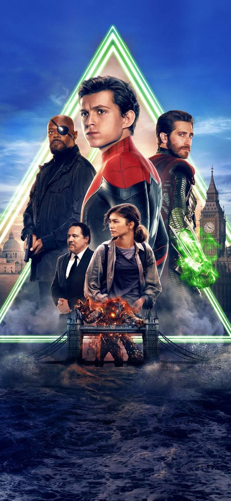 Far From Home Wallpaper, Zombie Land, Spider Man Far From Home, Batman Begins, Far From Home, Movies And Series, Movie Wallpapers, Columbia Pictures, Marvel Wallpaper