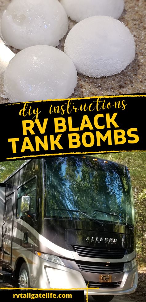 Diy Rv Ideas, Rv Black Tank Cleaner Diy, Rv Toilet Cleaner, Camper Black Tank Cleaner, Rv Tank Cleaner Diy, Rv Black Tank Deodorizer, Rv Portable Waste Tank Storage, Rv Holding Tank Cleaner, Lightweight Camping Gear