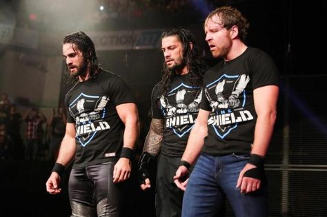 The Shield Reunites on WWE Raw: Dream Opponents for The Hounds of Justice | Bleacher Report Wwe The Shield, Roman Reigns Dean Ambrose, Drifting Apart, The Shield Wwe, Sami Zayn, Wwe Superstar Roman Reigns, Dolph Ziggler, Braun Strowman, Wwe Wallpapers