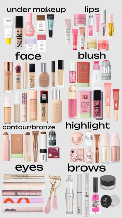 Light Makeup Products, Dewy Makeup Products, Popular Makeup Products, Good Makeup Products, Sephora Must Haves, Makeup Routine Guide, Makeup Beauty Room, Preppy Makeup, Fancy Stuff