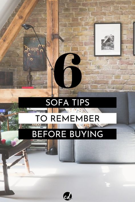 Buying a sofa is the biggest investment furniture piece for your living room, here are some tips to remember to get the right sofa for your space! #choosingtherightsofa Mis Matched Sofas, Couch Alternatives Small Spaces, No Sofa Living Room Ideas, Sofas Ideas Living Room Luxury, Sofas Facing Each Other, Mismatched Sofas, Sofa Trends, Interior Design Business Plan, Sofa Set Design