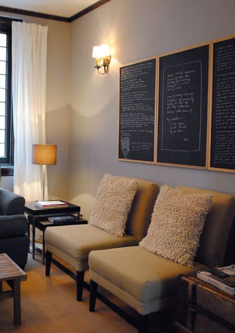 Scott’s Modern Heritage in Ottawa | Apartment Therapy Ottawa House, Modern Heritage, Chalkboard Wall, Bachelor Pad, Chalkboard Art, House Tour, Apartment Therapy, Ottawa, House Tours