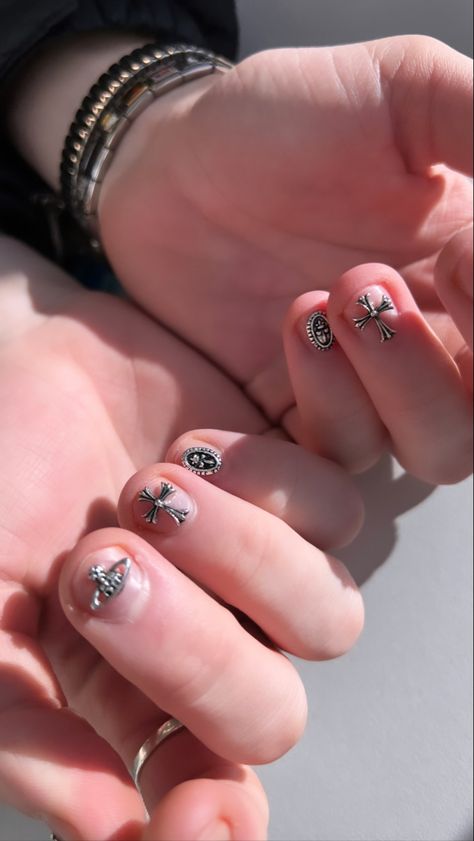 Asap Rocky Nail Art, Asap Rocky Nails, Mens Nail Designs, Boy Style Aesthetic, Gay Nails, Men Nail, Mens Manicure, S Nails, Mens Nails