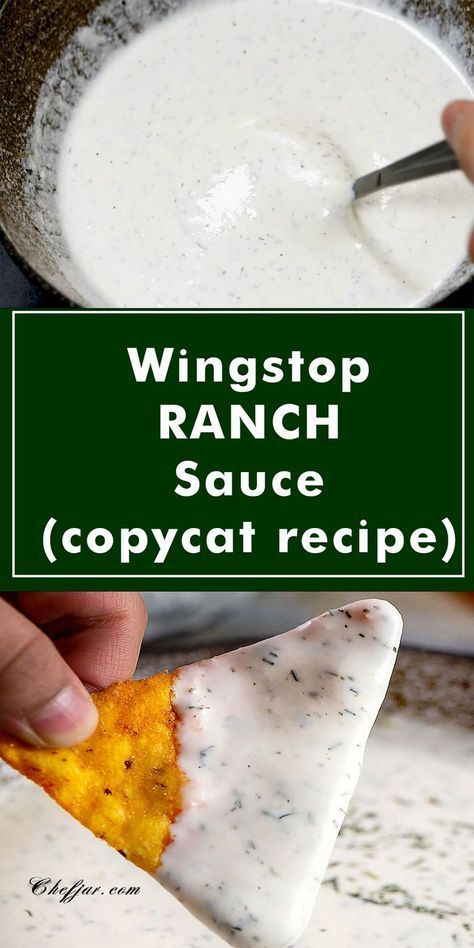 This copycat Wingstop Ranch Sauce recipe is ideal if you are preparing for a fried fish or Lusiana dry rub wingstop dinner. Easy and can be prepared in no time. Wingstop Ranch Dressing Recipe, Wingstop Ranch Dressing, Ranch Sauce Recipe, Ranch Dressing Recipe Homemade, Ranch Sauce, Homemade Sauce Recipes, Ranch Dressing Recipe, Ranch Recipe, Salad Dressing Recipes Homemade