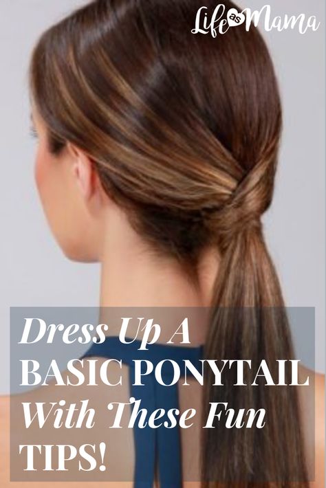 Who says ponytails are boring? Try these fun tips to dress yours up and make heads turn! #LifeAsMama #ponytail #ponytailstyles #quickhairstyles #hairstyles Stylish Ponytail, Side Bangs Hairstyles, Hairstyle Tutorials, Long Face Hairstyles, Natural Hair Care Tips, Oval Face Hairstyles, Pinterest Hair, Hair Styles 2017, Hairstyles Over 50