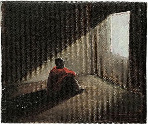 Metaphysical Art, Room Of One's Own, Caspar David Friedrich, Person Sitting, Art Movement, Surreal Art, Surrealism, Art Painting, Art Inspiration