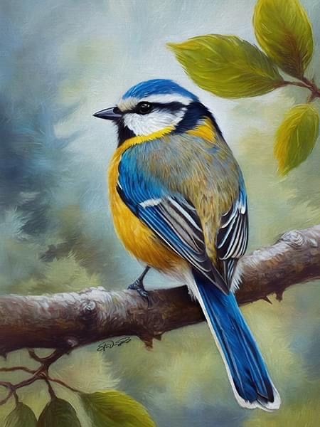 Acrylic Painting Birds, Birds In Nature, Bird Painting Diy, Pictures Of Birds, Birds Photos, Bird Painting Acrylic, Easy Animal Drawings, Realistic Oil Painting, Bird Paintings