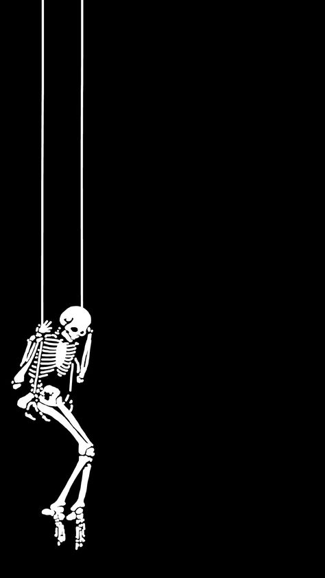 Dark Wallpaper Phone Skeleton, Halloween Wallpers Aesthetic Iphone, Skeleton Iphone Wallpaper, Cute Skeleton Wallpaper, Alone Wallpers Phone, Skeletons Wallpaper, Skeleton Wallpaper, Skeleton Iphone, Black Skulls Wallpaper