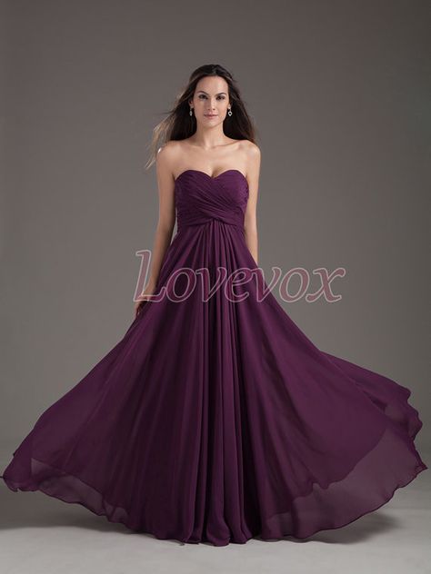 NZ$130 Purple Bridesmaid Dress Chiffon Evening Dress Long Formal Dress, Lace up back, Chiffon Bridesmaid Dress Floor Length Skirt -LFVEN130011 **recommended by friends in Aus** Plum Bridesmaid Dress, Plum Bridesmaid, Popular Bridesmaid Dresses, Plum Bridesmaid Dresses, Princess Bridesmaid Dress, Prom Dress 2013, Sweetheart Bridesmaids Dresses, Bridesmaid Dresses Long Chiffon, Sleeveless Bridesmaid Dresses