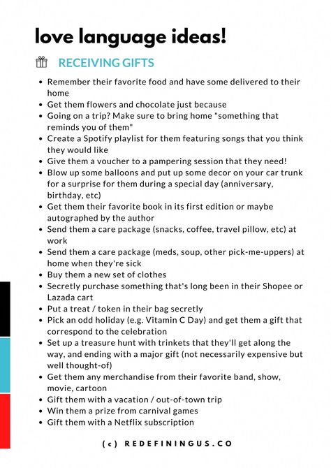 Get some tips and advice on how to show and express your love using the five love languages. There's even a FREE worksheet & suggestions for each love language! 5 Love Languages Examples, Examples Of Love Languages, 5 Love Languages Gift Ideas, How To Show Love To Others, Gifts Love Language Ideas, Love Languages Examples, Love Language Gifts Ideas, Gift Giving Love Language Ideas, Giving Gifts Love Language