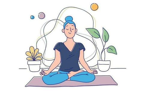 Meditation is a practice that helps one enhance their state of awareness and consciousness, and achieve a mentally clear and emotionally stable state. Meditating Illustration, People Meditating, Emotionally Stable, Wellness Day, Mentally Stable, Ways To Destress, Types Of Meditation, Meditation Mantras, Sleep Meditation