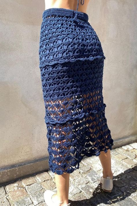 Crochet Midi, Trendy Accessories, Cozy Knits, Pima Cotton, Skirt Length, Peru, Lace Skirt, Hand Knitting, Sequin Skirt