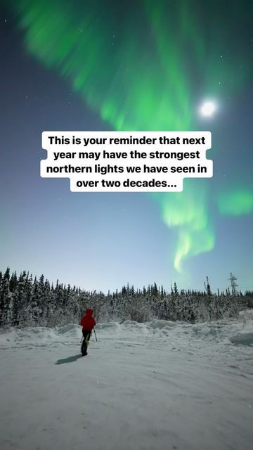 Vincent Ledvina on Instagram: "The aurora borealis may be the strongest we have seen in over 20 years in 2024! You probably saw an article recently about how the northern lights are supposed to be the strongest they have been in 20 years. Well, this might seem like clickbait, it actually is mostly true! Right now, the sun is in its “high season” meaning that activity will be strong for the next couple years. This is otherwise called solar maximum during solar maximum, there are more extreme space weather events that may bring Aurora down to mid latitudes in the United States, central Europe, and Australia. in fact, just in a couple months, we have seen Aurora as far south, as the US-Mexico border! you don’t even need to go to Alaska, Norway or Iceland to see the aurora borealis next year Aurora Quotes Northern Lights, Norway Aurora Borealis, The Aurora Borealis, Photographing Aurora Borealis, Aurora Borealis Crystal, Central Europe, 20 Years, Aurora Borealis, Norway