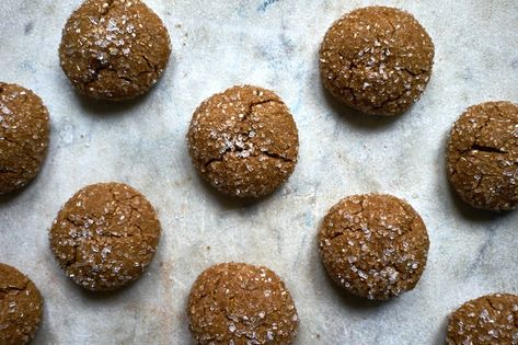 Triple Ginger Cookies Recipe, Rye Cookies, Hermit Cookies, Mindful Meals, 101 Cookbooks, Ginger Cookie Recipes, Meals Recipes, Baking Recipe, Pastry Flour