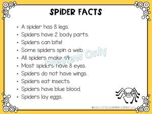 building-sentences-spider-facts-for-kids-poster Spider Facts For Preschool, Spider Facts For Kids, Spider Poem, Spiders For Kids, Parts Of A Spider, Spider Facts, Spiders Preschool, Poem For Kids, Spider Unit