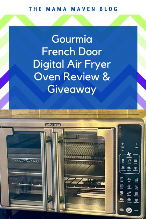 Gourmia French Door Digital Air Fryer Oven Review (+ Giveaway) #giveaway #airfryer Gourmia Digital French Door Air Fryer Toaster Oven Recipes, Gourmia Air Fryer, Gourmia French Door Air Fryer Recipes, Gourmia Air Fryer Oven Recipes, Air Fry Bacon, Air Fryer Review, Toaster Oven Recipes, Seafood Bake, Make Garlic Bread