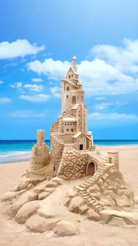 Beach Sand Castles, Beach Sand Art, The Path Less Traveled, Path Less Traveled, Grenoble France, Castle Background, Episode Interactive Backgrounds, Episode Backgrounds, Scenery Background