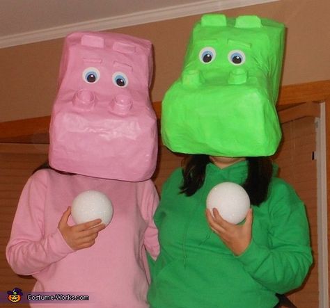 Hungry Hungry Hippos Costume - Halloween Costume Contest Costumes For Groups, Groups Photo, Hippo Costume, Hungry Hungry Hippos, Halloween Costumes 2016, Homemade Costume, Hungry Hippos, Costume Works, Homemade Costumes